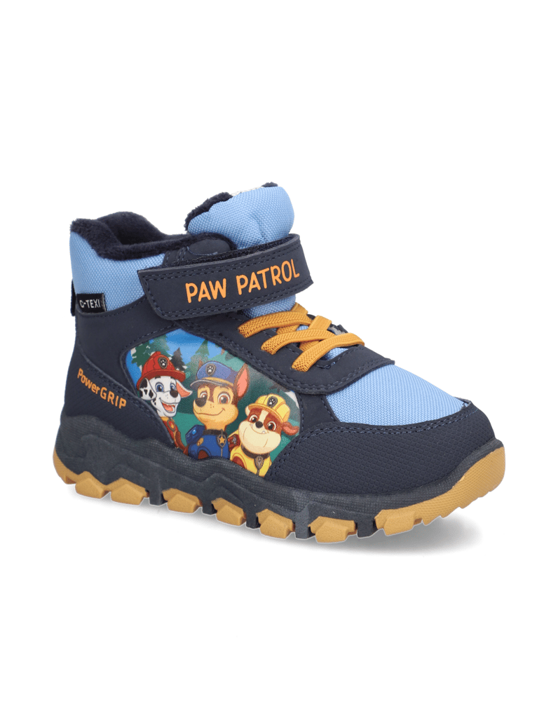 Paw-Patrol-tenisky-mid-cut-modrá