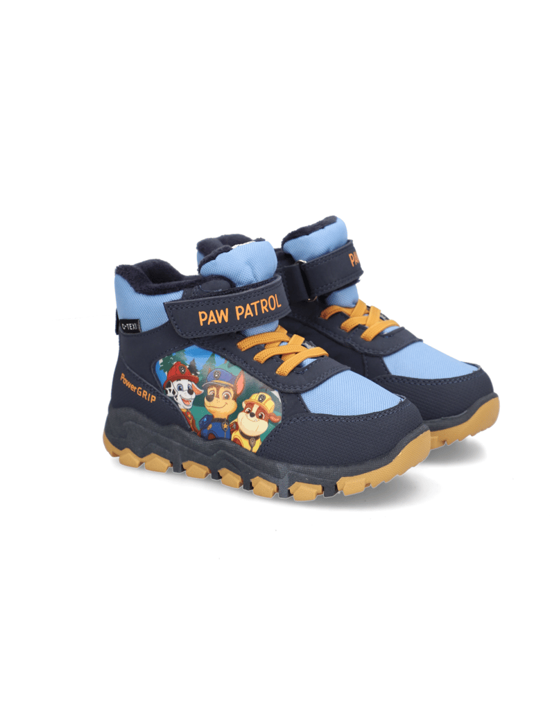 Paw-Patrol-tenisky-mid-cut-modrá