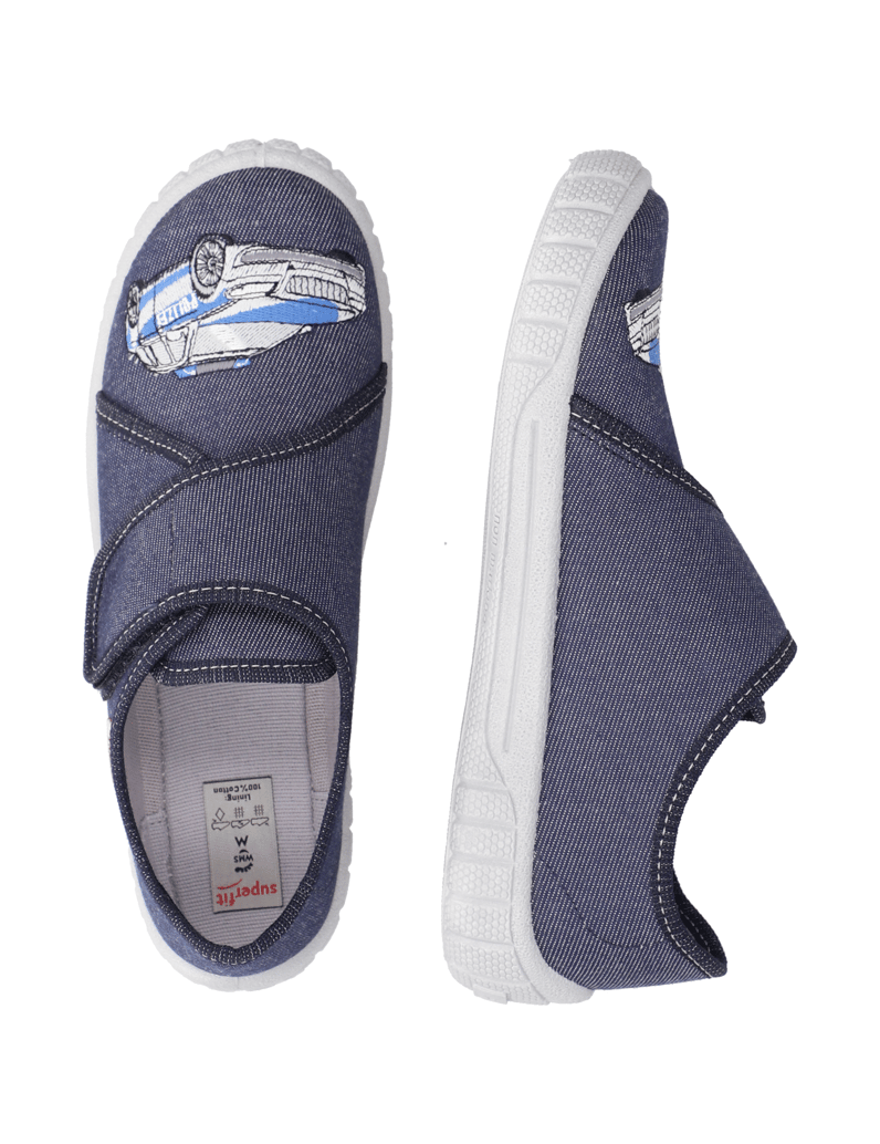 Superfit-domácí-obuv-modrá
