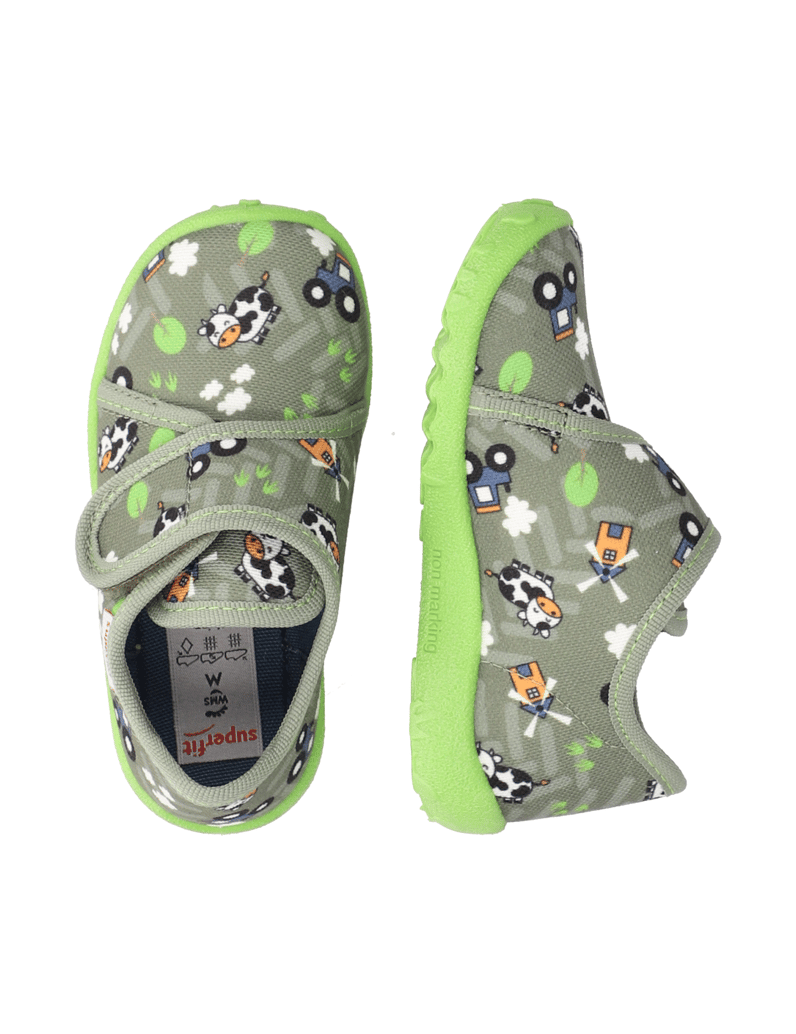 Superfit-domácí-obuv-zelená