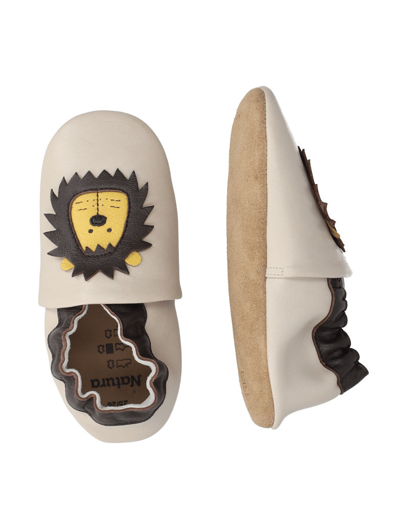 Natura-Lauflernschuh-beige