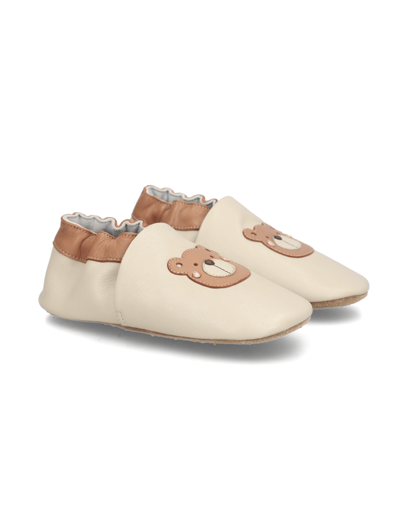 Natura-Lauflernschuh-beige