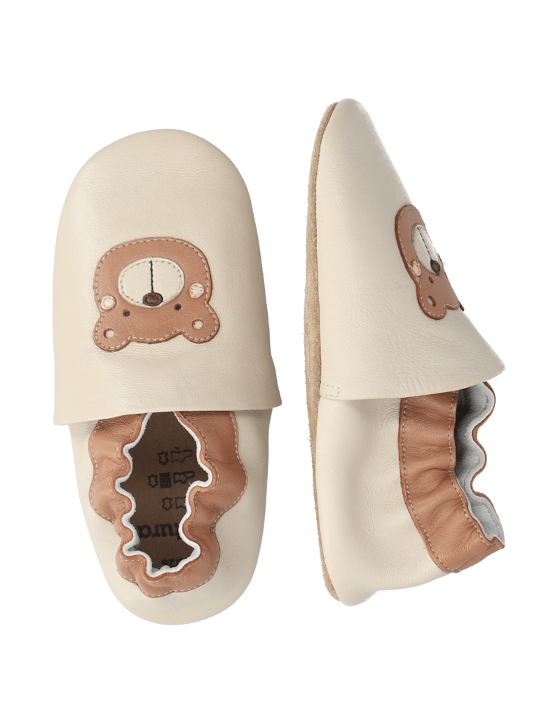 Natura-Lauflernschuh-beige