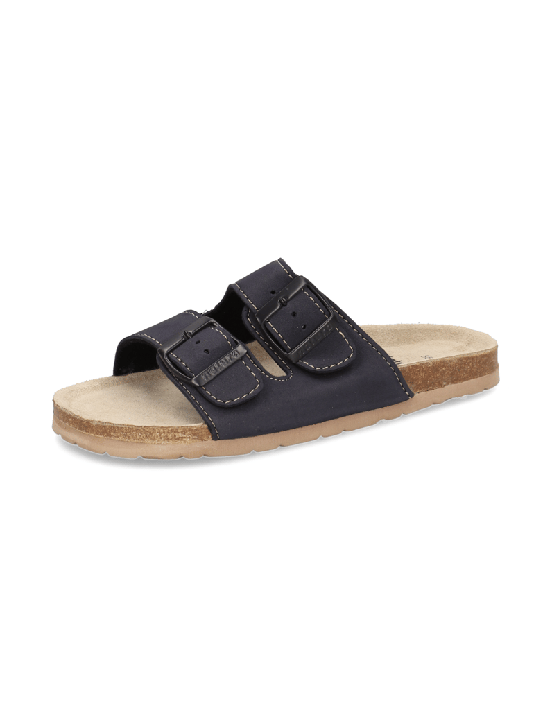 Natura-šľapky-modrá