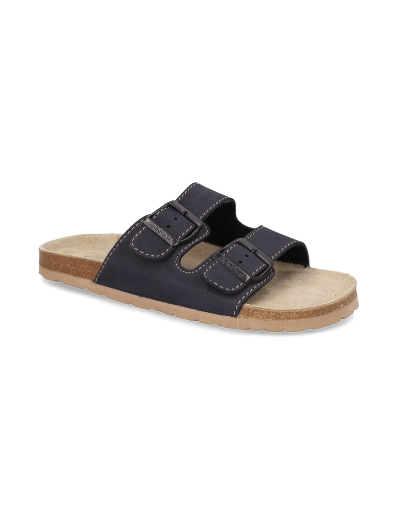 Natura-šľapky-modrá