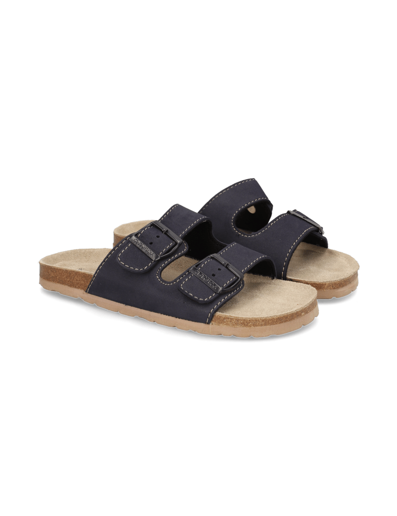 Natura-šľapky-modrá