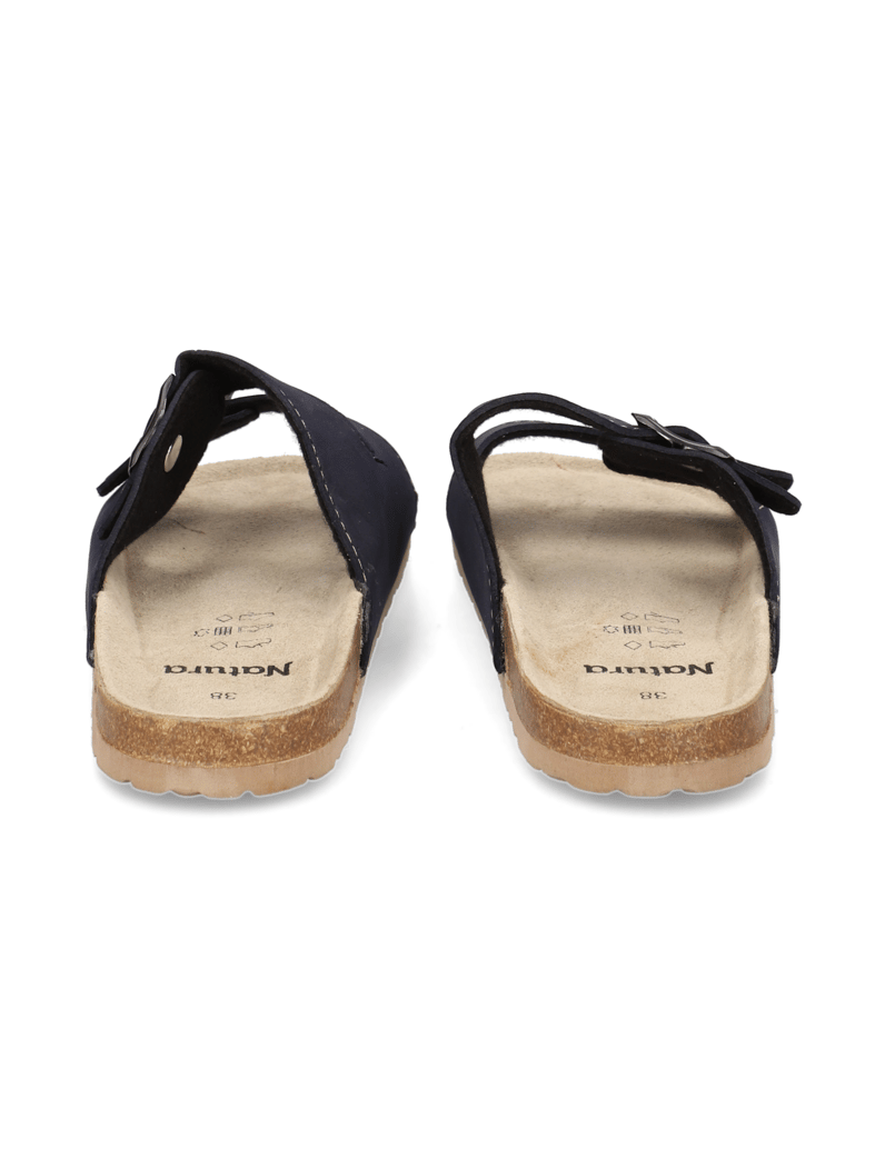 Natura-šľapky-modrá