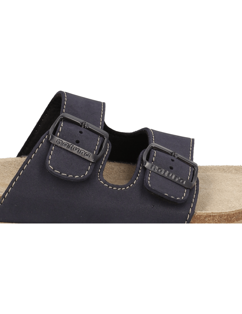 Natura-šľapky-modrá