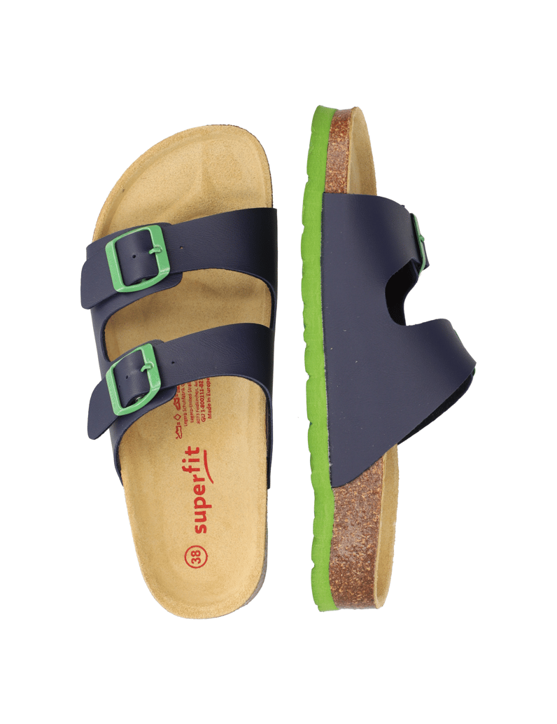 Superfit-Hausschuh-modrá