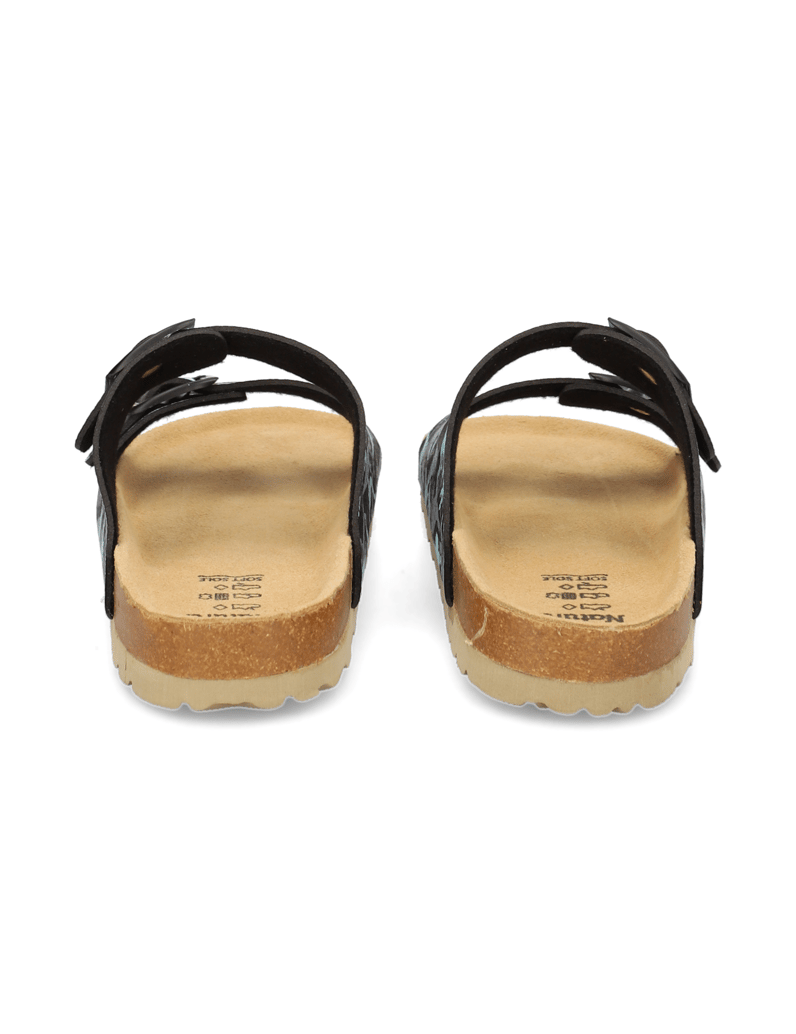 Natura-Pantoffel-černá