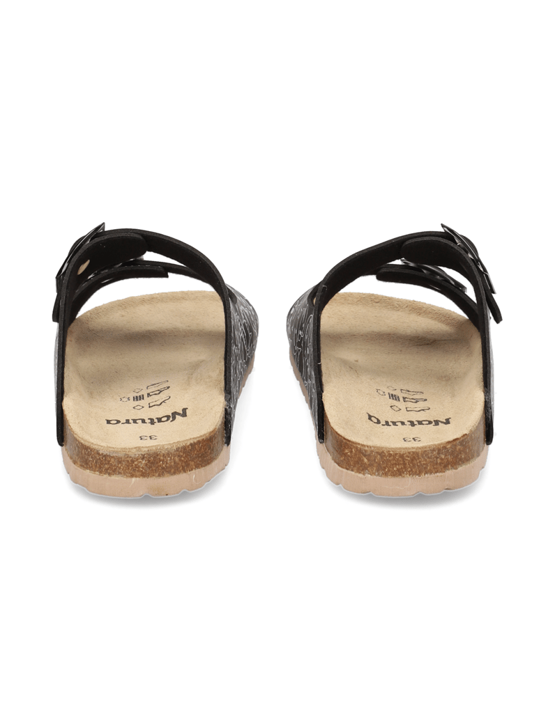 Natura-imitácia-kože-šľapky-čierna