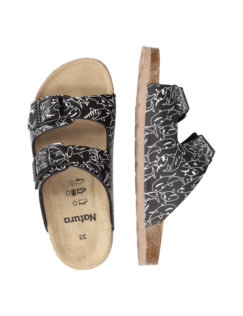 Natura-imitácia-kože-šľapky-čierna