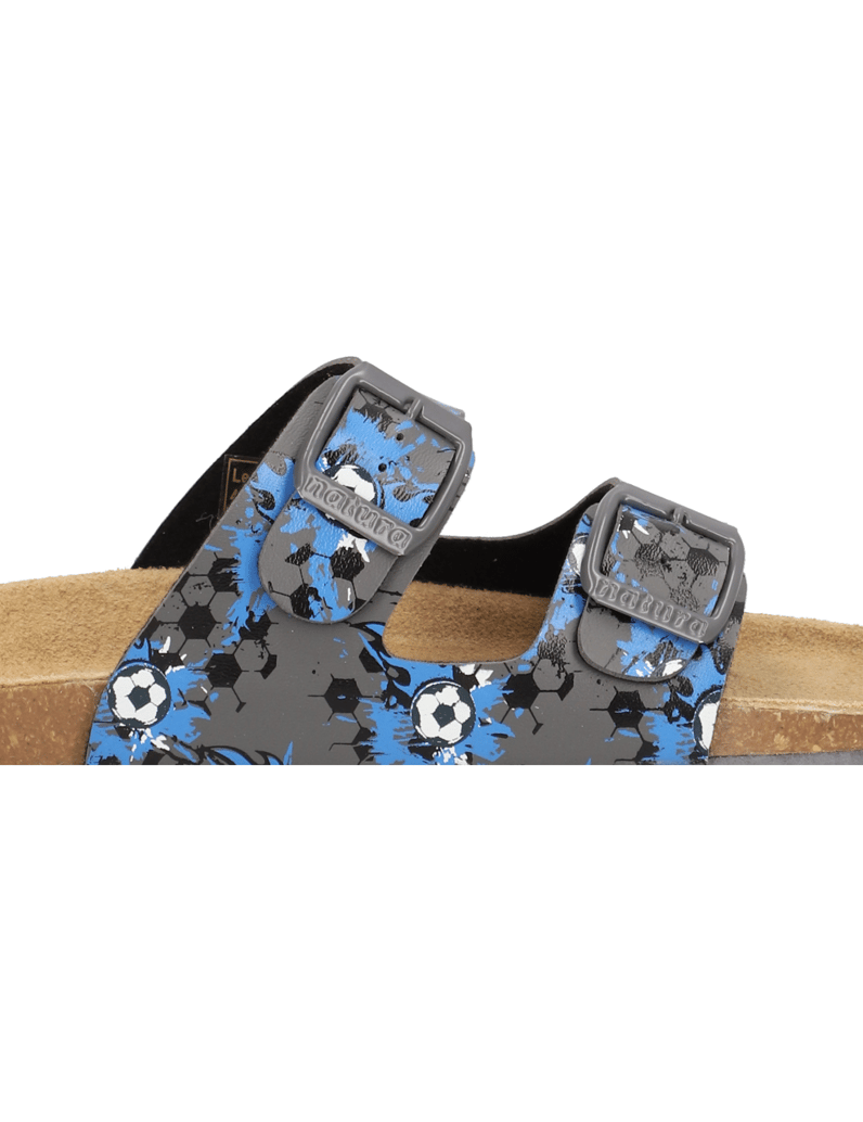 Natura-Hausschuh-grau