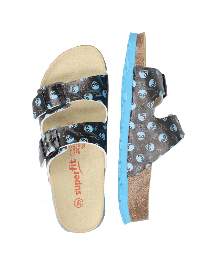 Superfit-PANTOFFEL-černá