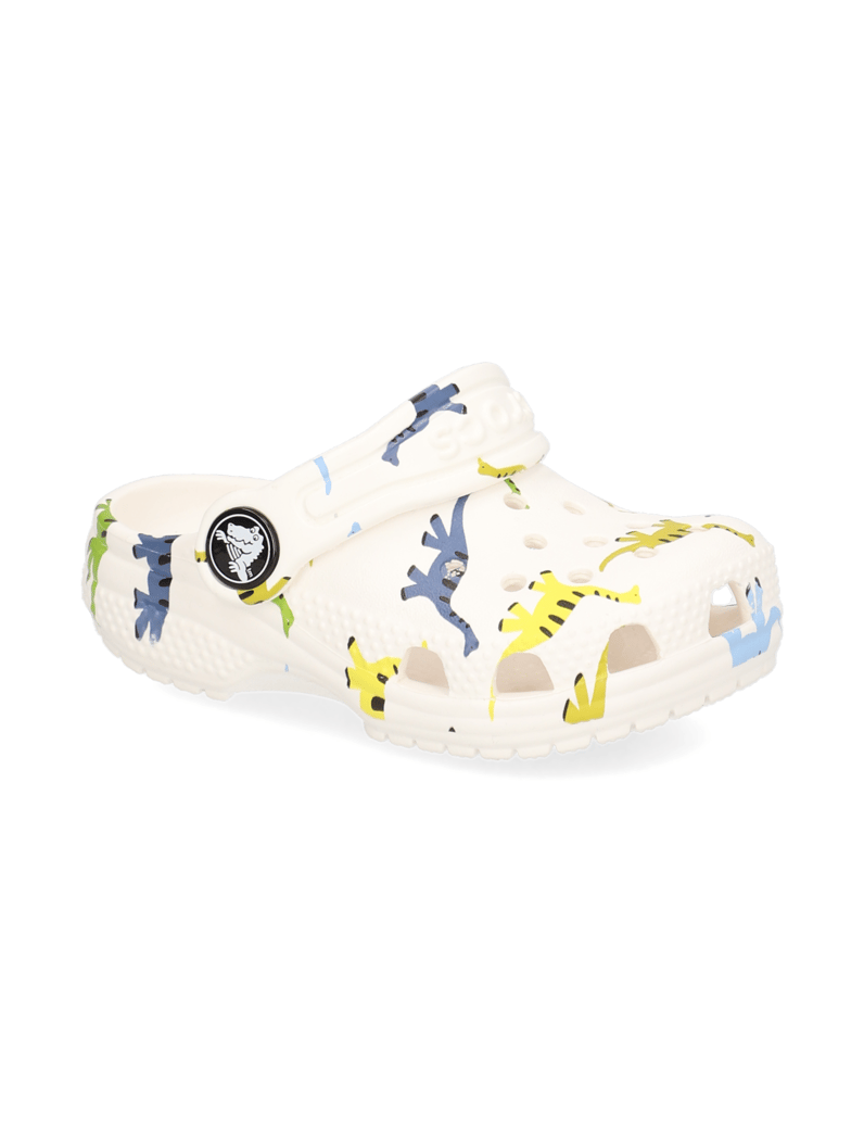 Crocs-CLASSIC-CHARACTER-PRINT-CLOG-bílá