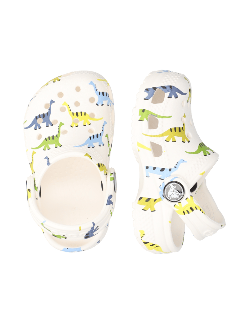 Crocs-CLASSIC-CHARACTER-PRINT-CLOG-bílá