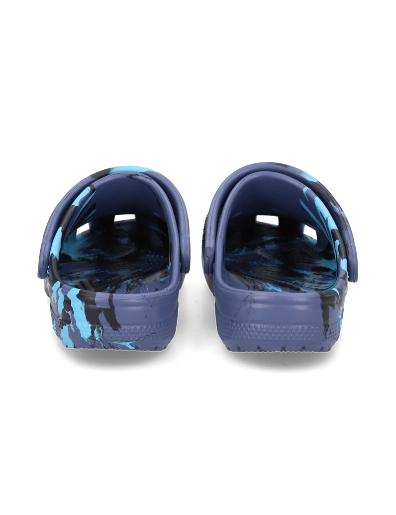 Crocs-CLASSIC-MARBLED-CLOG-K-blau