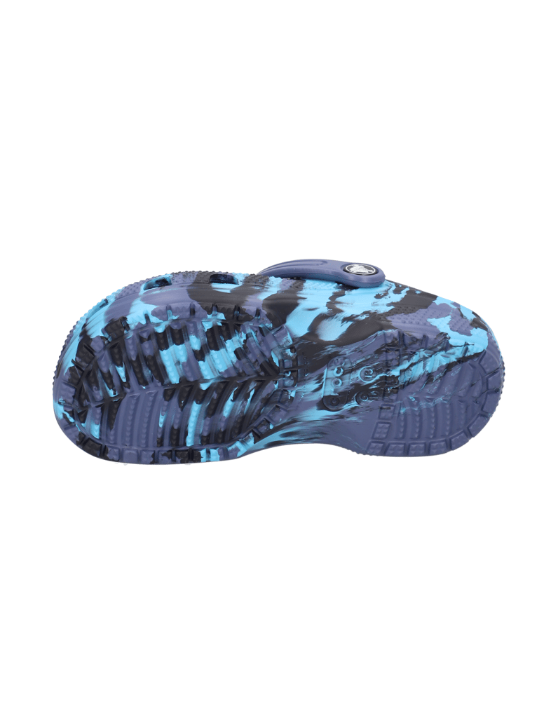Crocs-CLASSIC-MARBLED-CLOG-K-blau
