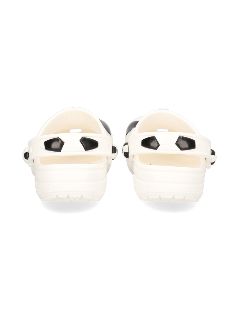 Crocs-CLASSIC-SOCCER-BALL-CLOG-bílá