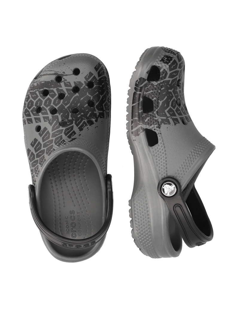 Crocs-CLASSIC-CLOG-GRAPHIC-šedá