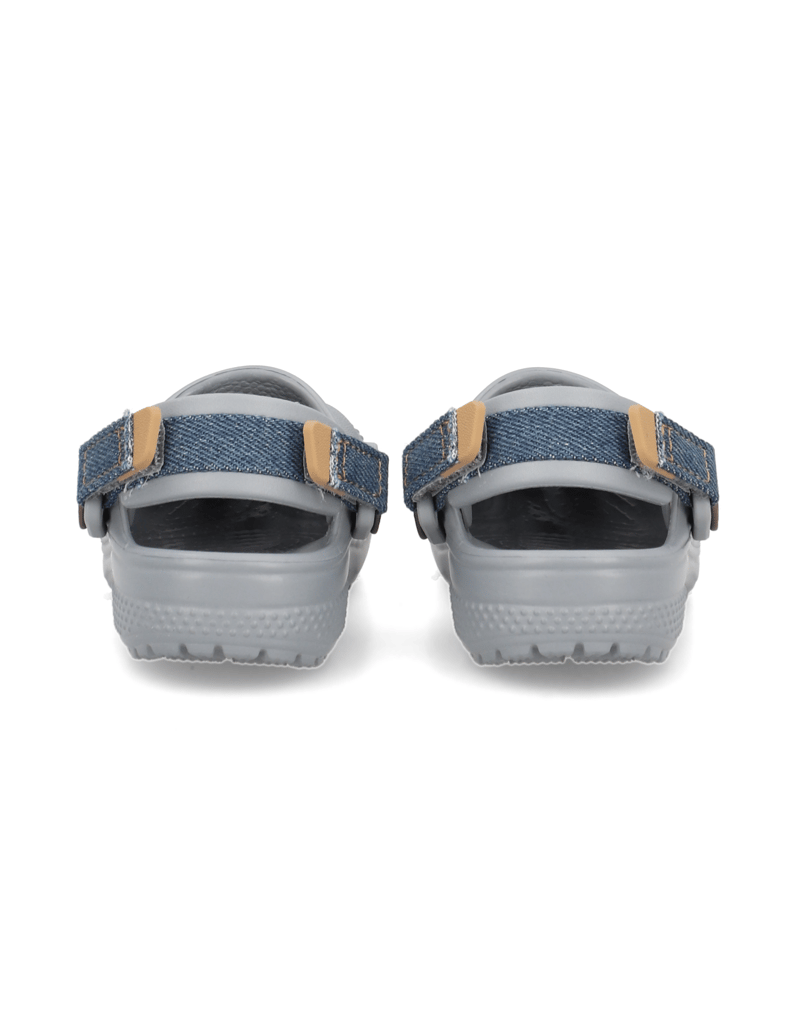 Crocs-CLASSIC-DENIM-CLOG-šedá