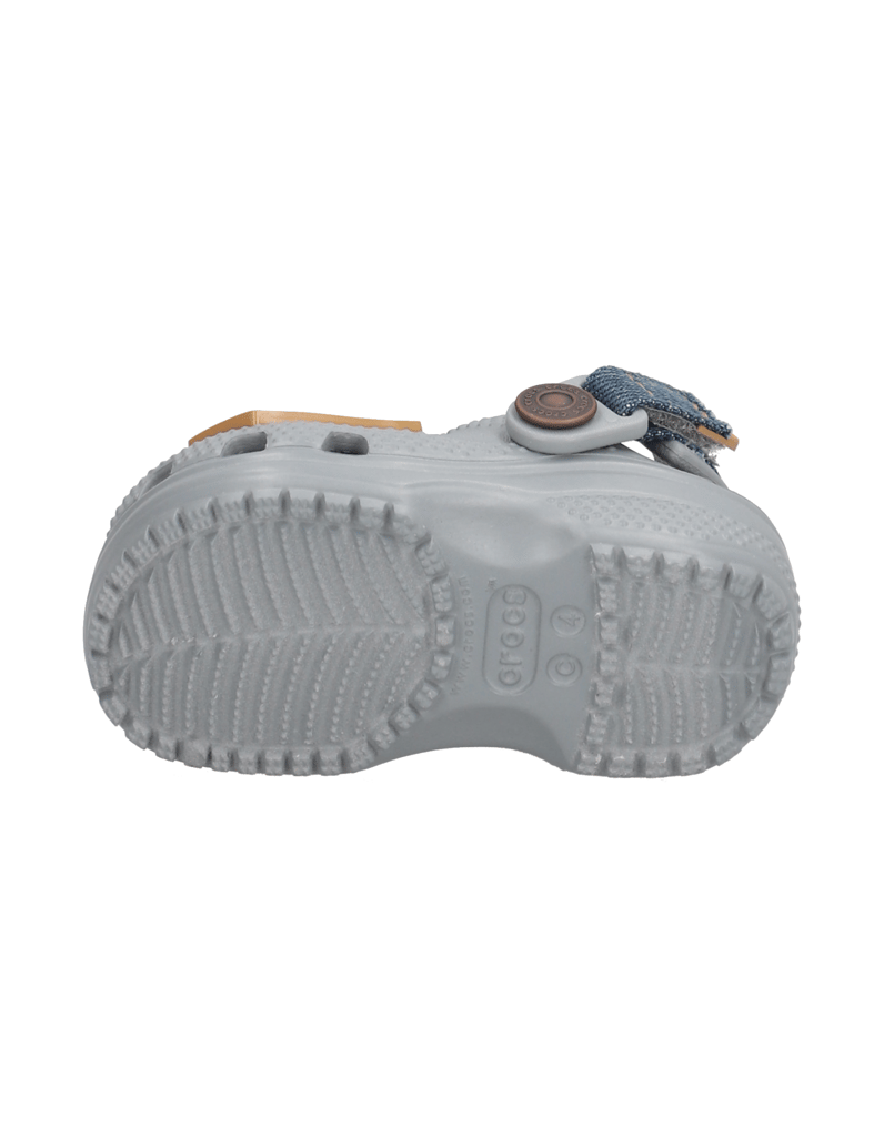 Crocs-CLASSIC-DENIM-CLOG-šedá