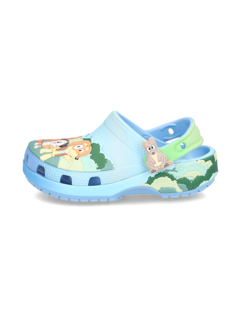 Crocs-BLUEY-modra
