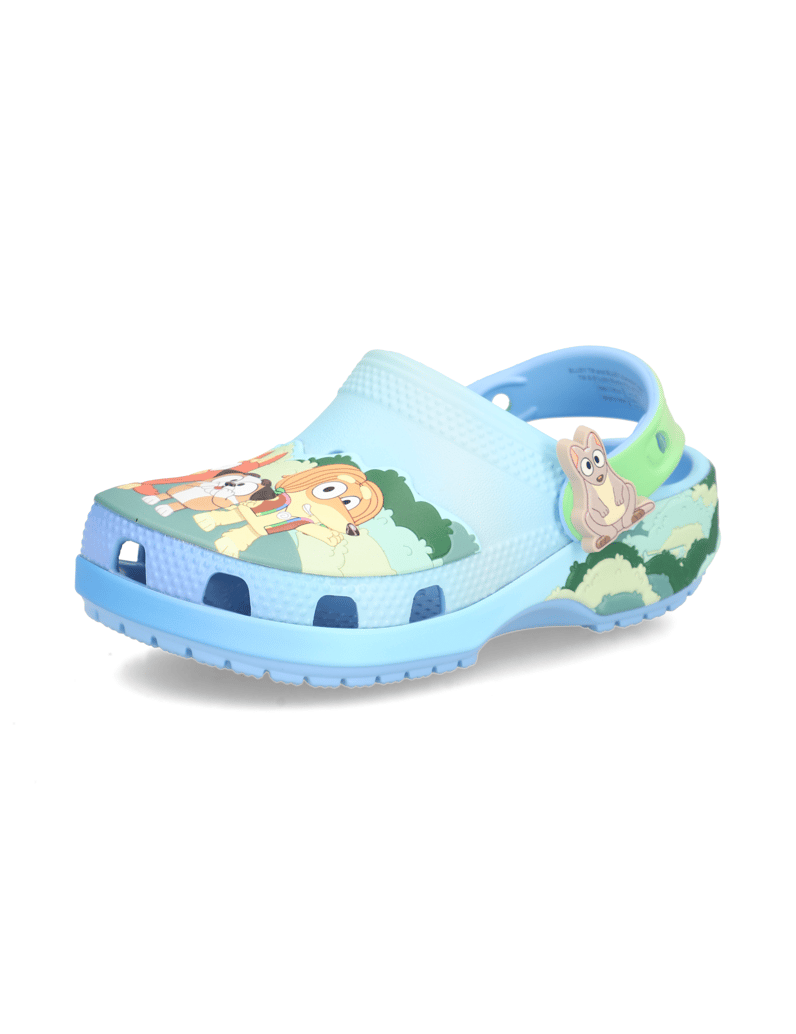 Crocs-BLUEY-modra