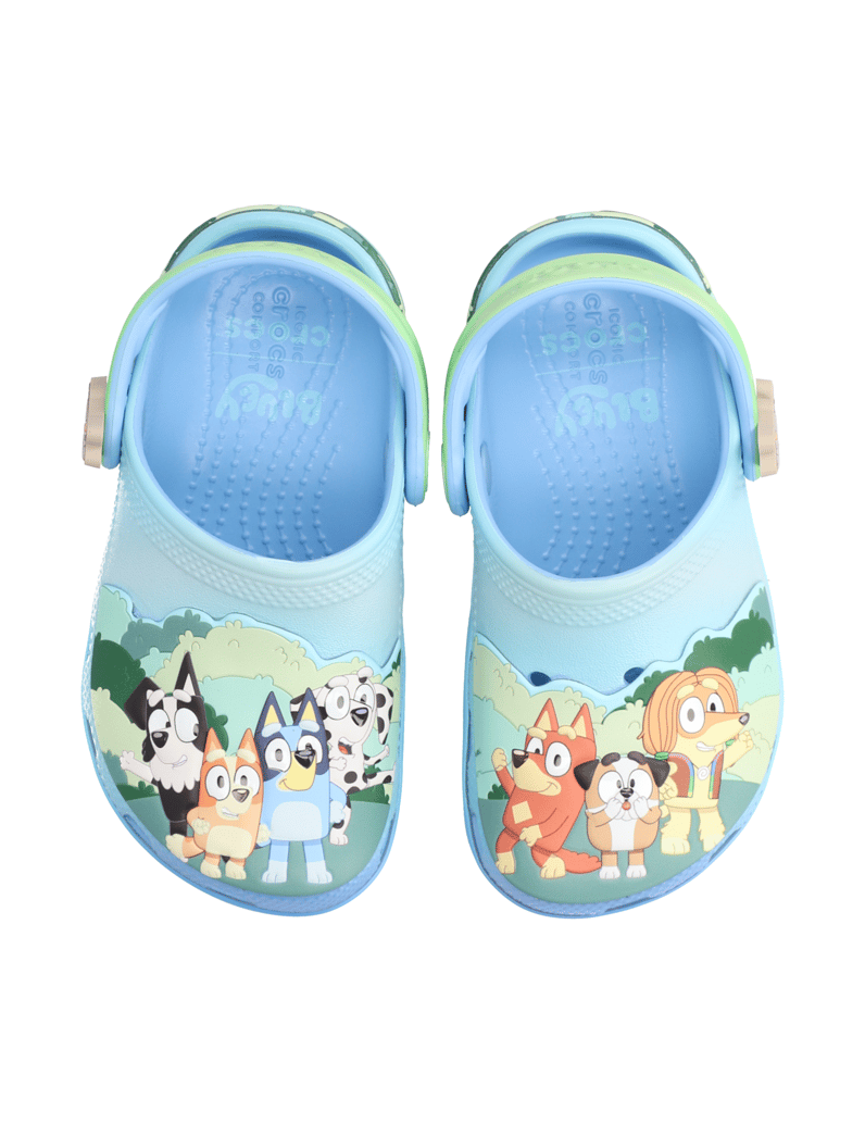 Crocs-BLUEY-modra
