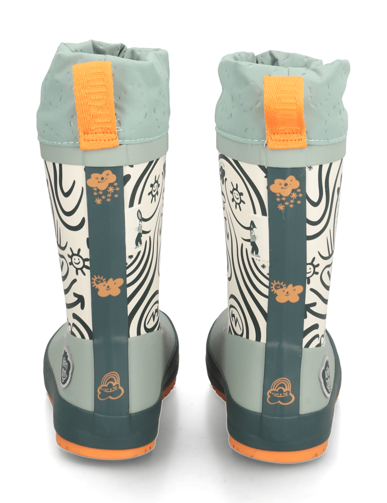 Affenzahn-Gummistiefel--Vegan-Puddly-zelena
