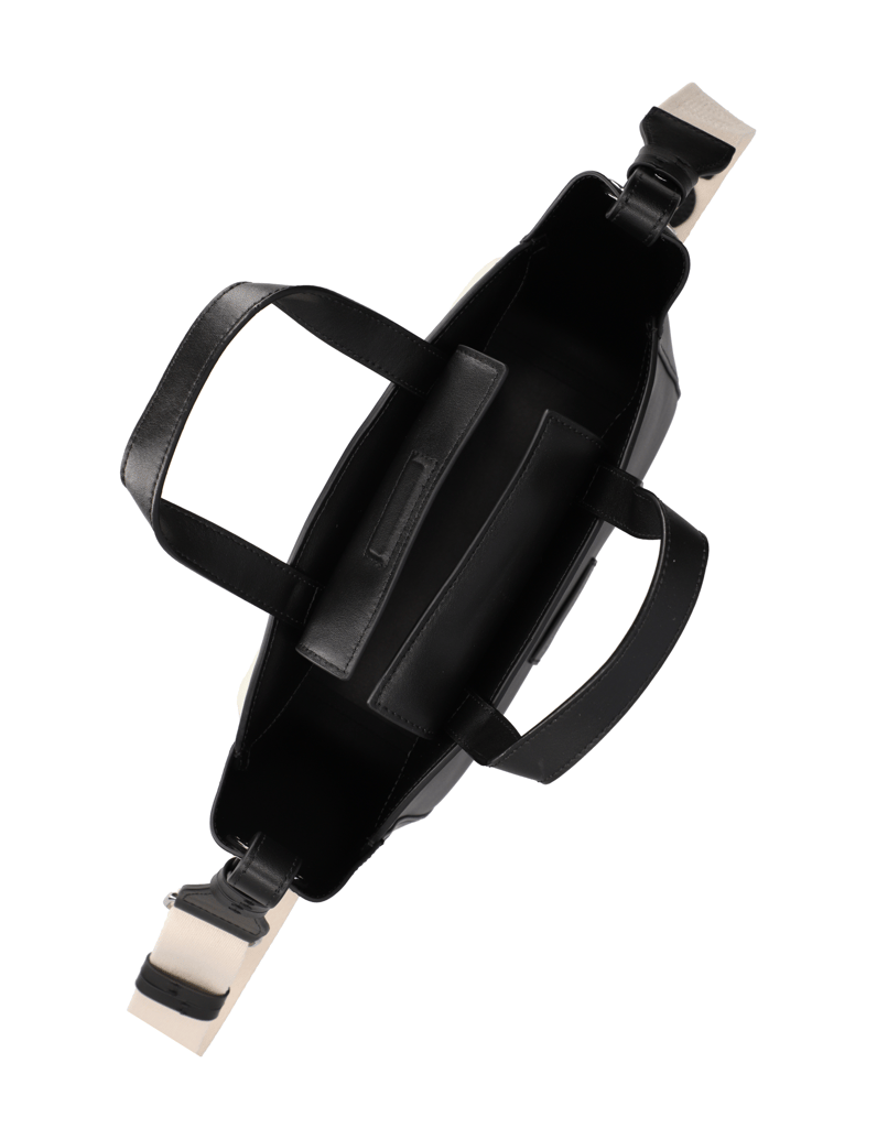 KARL-LAGERFELD-k/circle-sm-tote-shearling