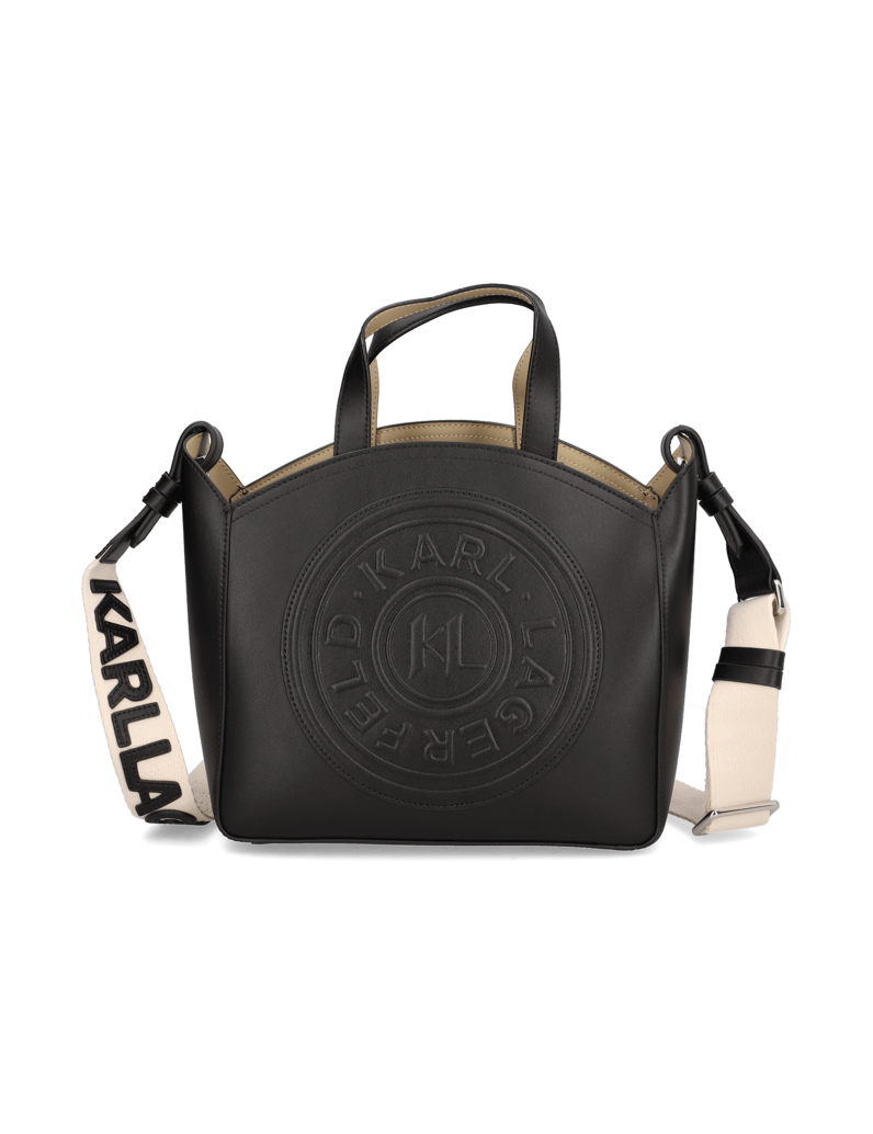 KARL-LAGERFELD-K/CIRCLE-SM-TOTE-PATCH