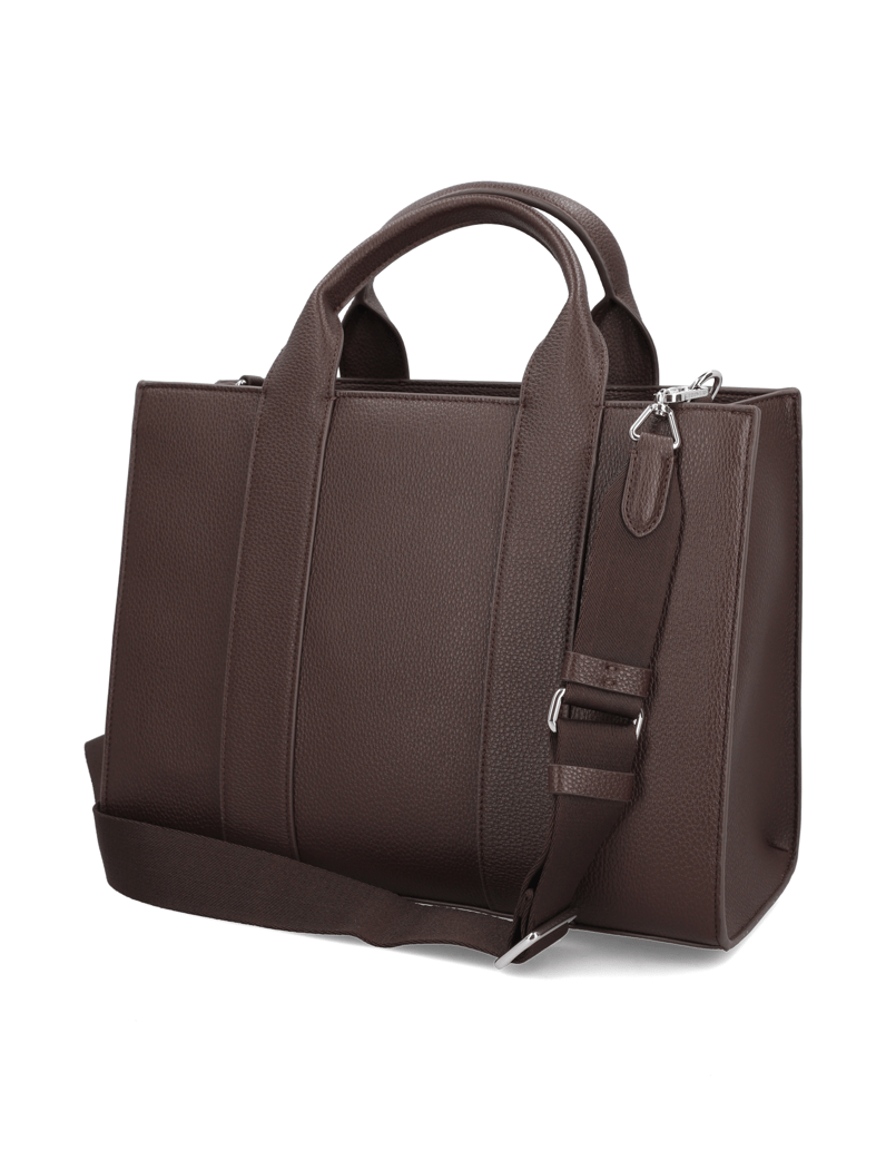 KARL-LAGERFELD-K/RSG-PEBBLE-SQUARE-MED-TOTE-modra