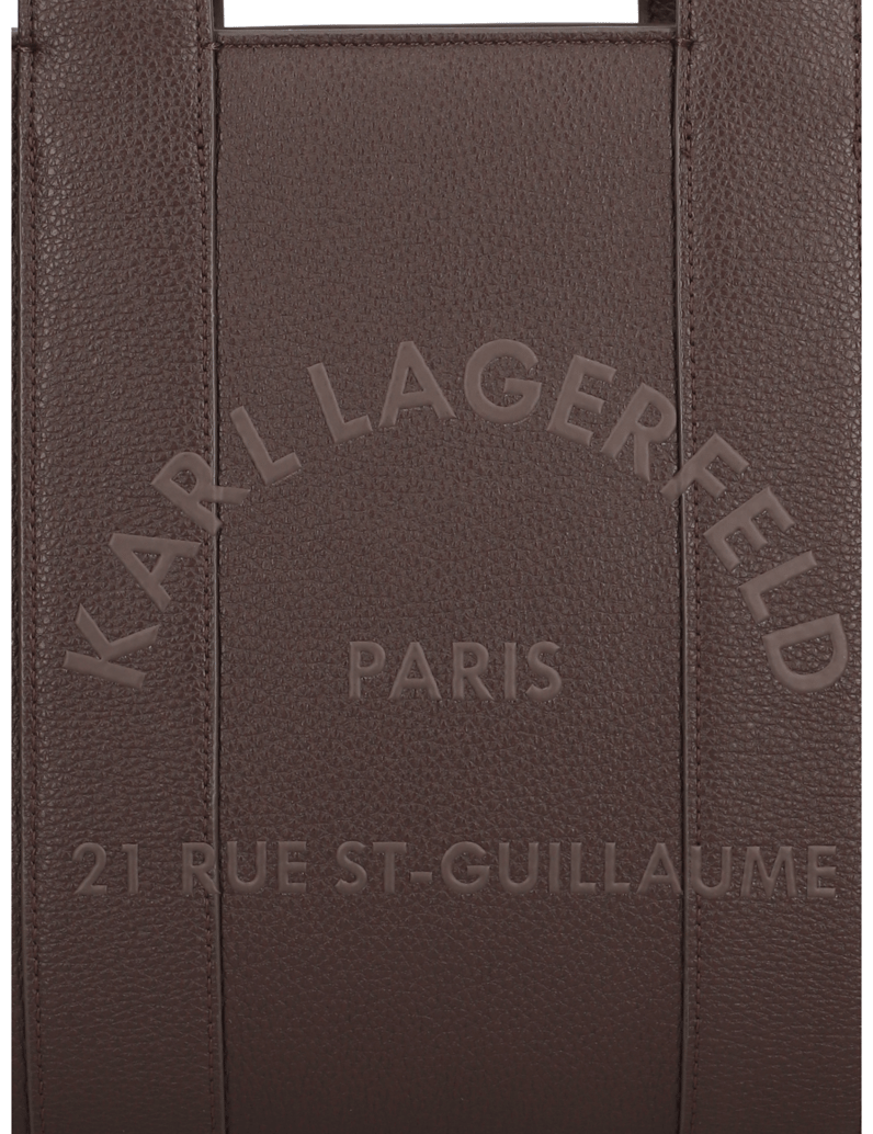 KARL-LAGERFELD-K/RSG-PEBBLE-SQUARE-MED-TOTE-modra