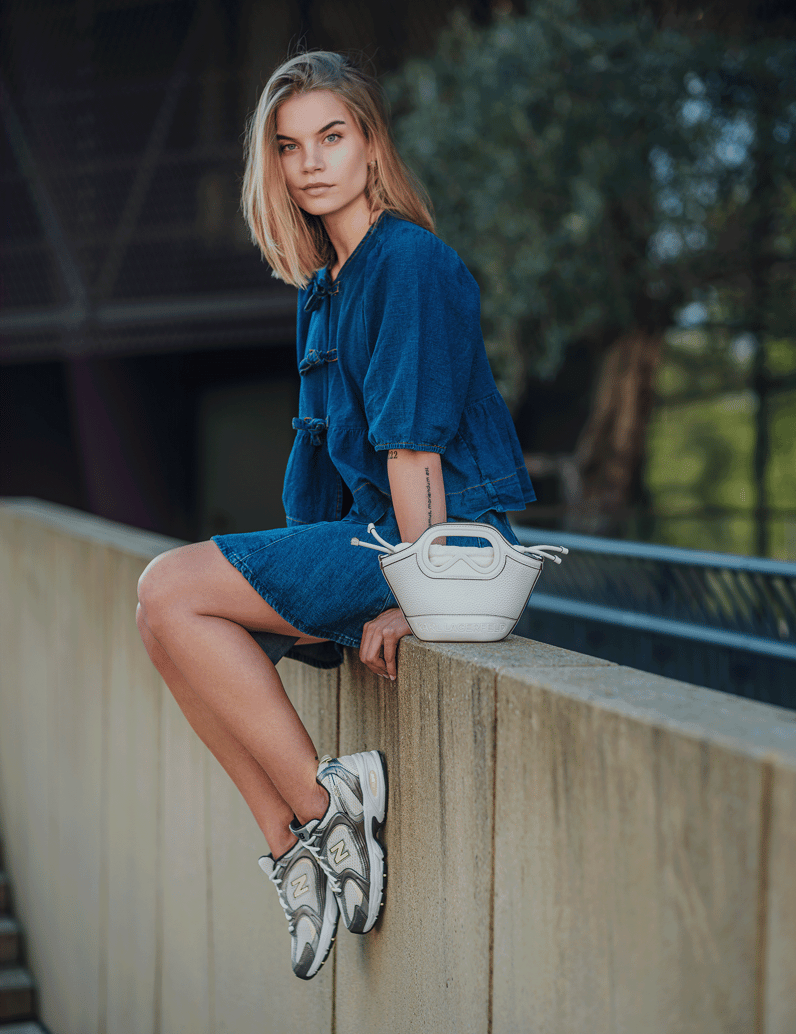 KARL-LAGERFELD-torbica-bež