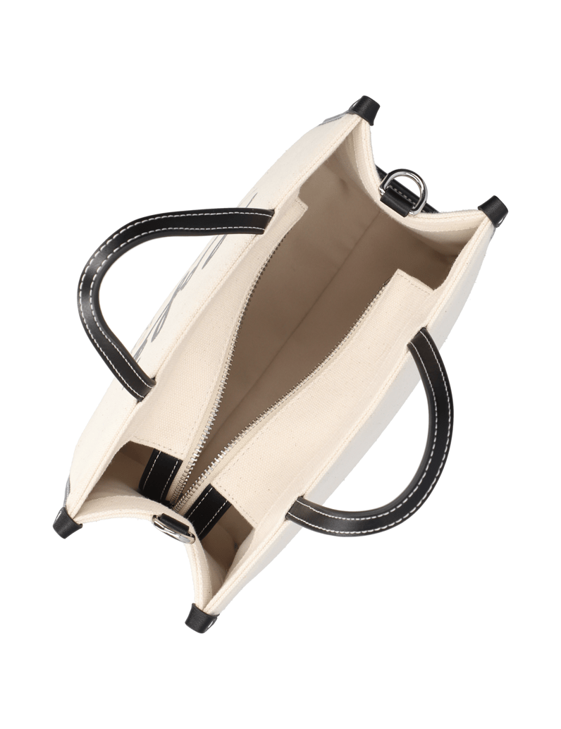 KARL-LAGERFELD-K/JP-CANVAS-SQUARE-TOTE-beige