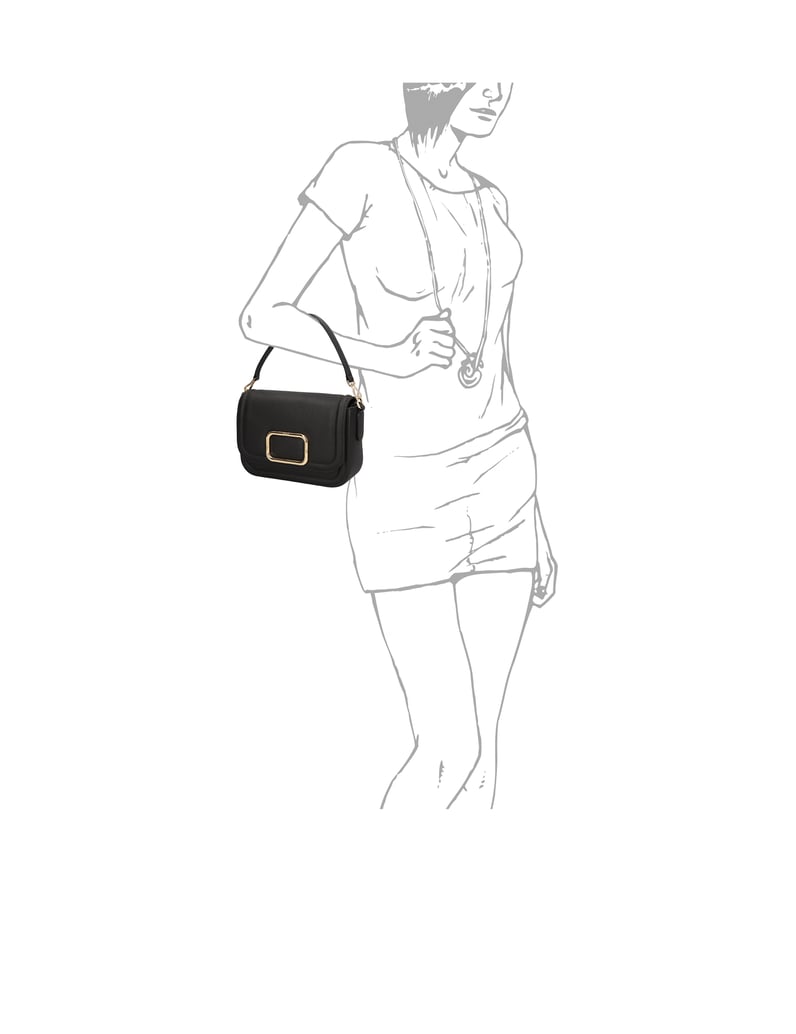 Högl-Glattleder-Tasche-schwarz