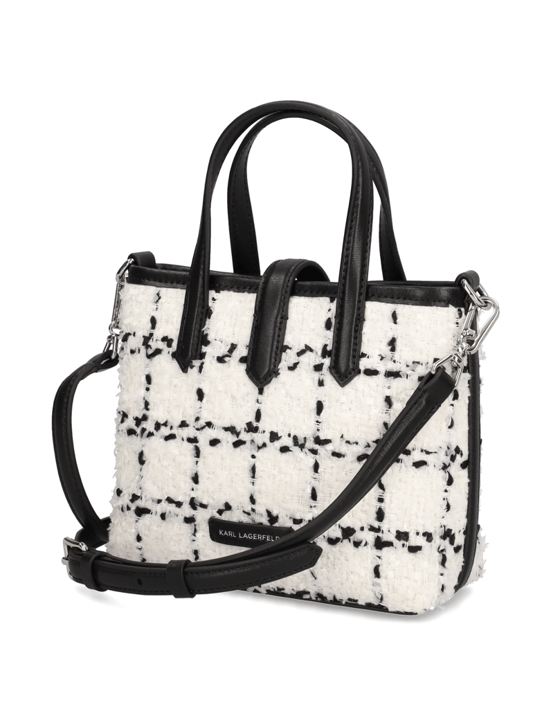 KARL-LAGERFELD-torbica-bela