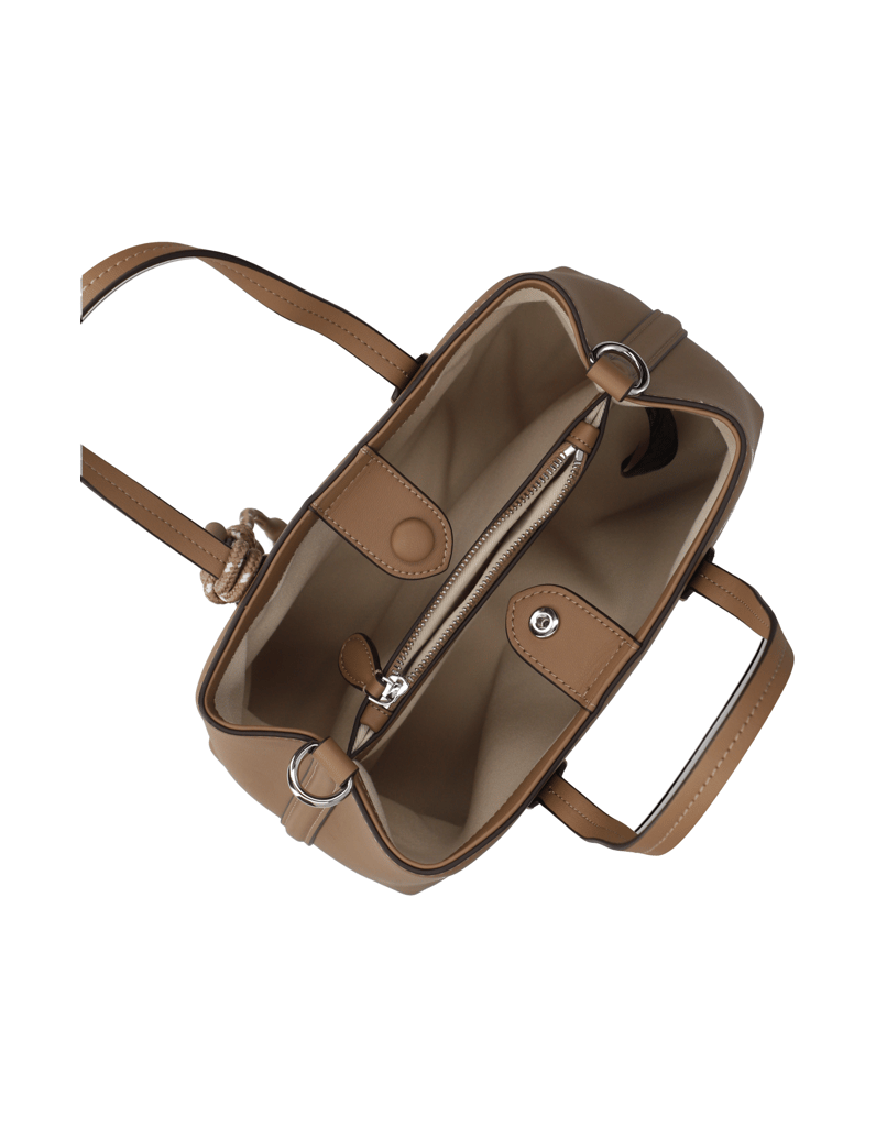 KARL-LAGERFELD-IKON-SMOOTH-SM-TOTE-rjava