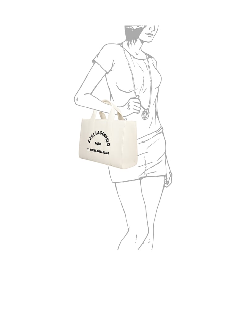 KARL-LAGERFELD-K/RSG-MD-SQUARE-TOTE-PEB-EM-bela
