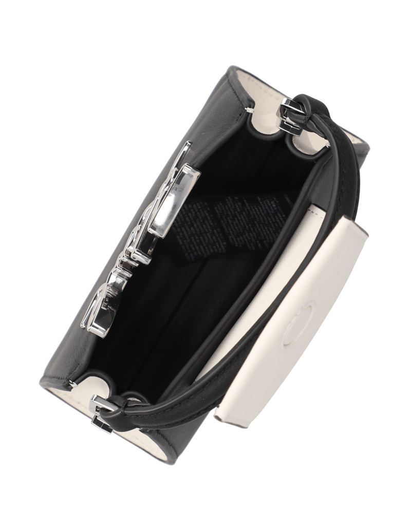 KARL-LAGERFELD-K/SIGNATURE-NANO-TPH-BAG-BL/WH-viacfarebný