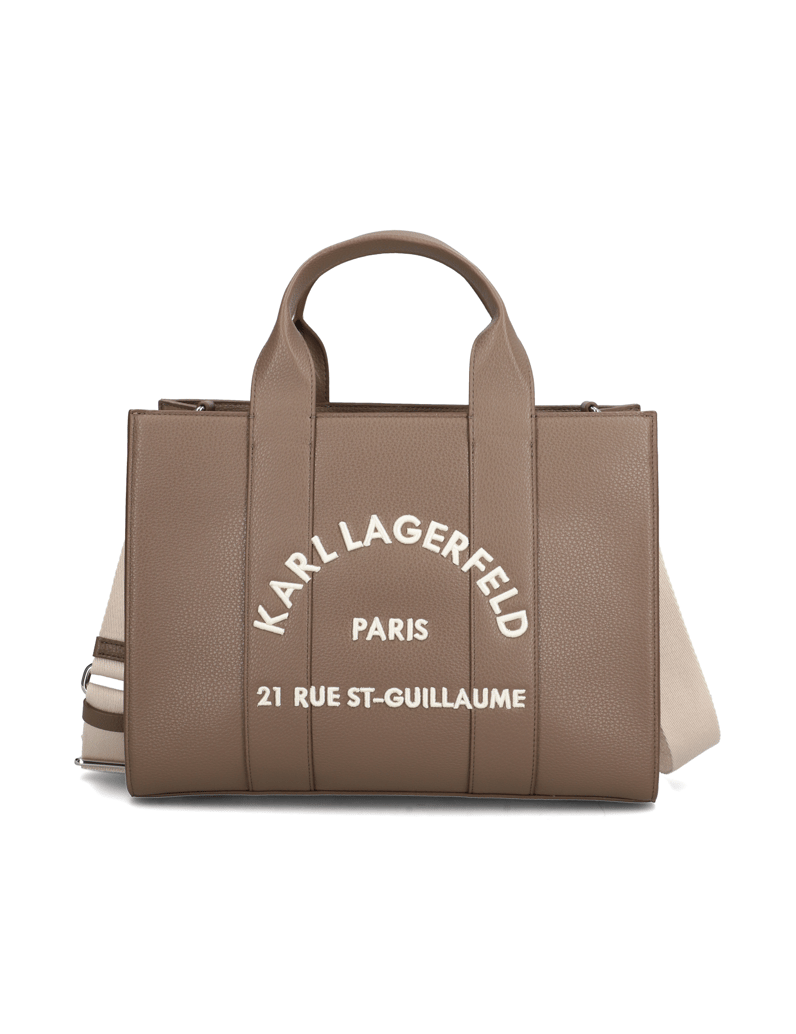 KARL-LAGERFELD-K/RSG-MD-SQUARE-TOTE-PEB-EMB-rjava