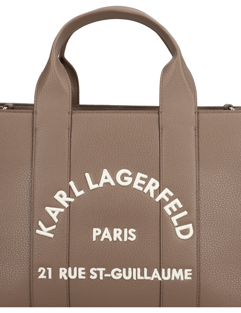 KARL-LAGERFELD-K/RSG-MD-SQUARE-TOTE-PEB-EMB-rjava