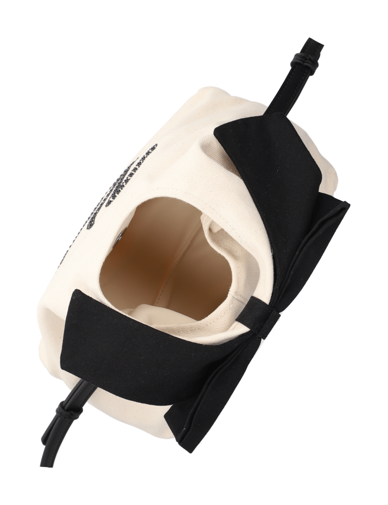 KARL-LAGERFELD-K/SIGNATURE-RIBBON-BOW-SHP-bež