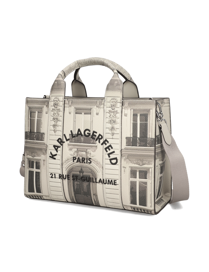 KARL-LAGERFELD-K/RSG-MAISON-MD-SQUARE-TOTE-večbarvno