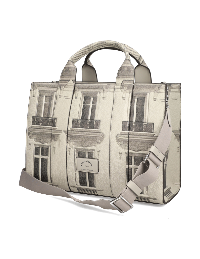 KARL-LAGERFELD-K/RSG-MAISON-MD-SQUARE-TOTE-večbarvno