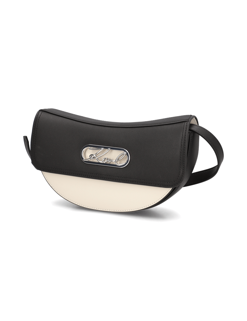 KARL-LAGERFELD-K/SIGNATURE-CURVE-DCB-BL/WH-črna