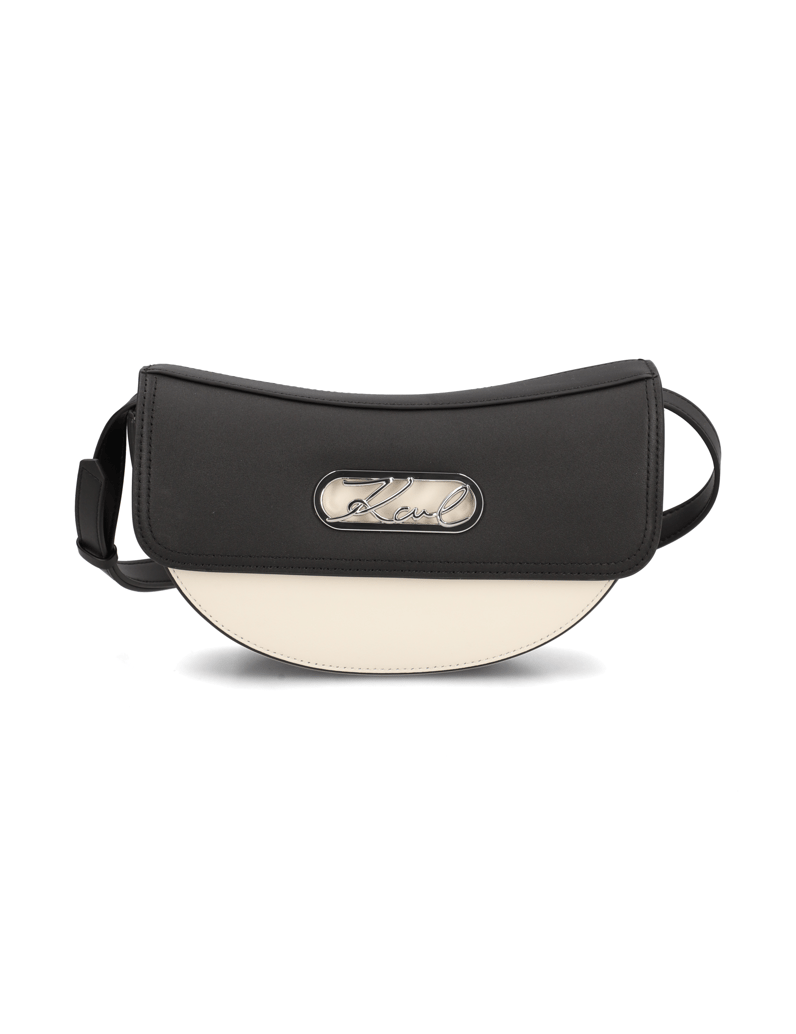 KARL-LAGERFELD-K/SIGNATURE-CURVE-DCB-BL/WH-črna