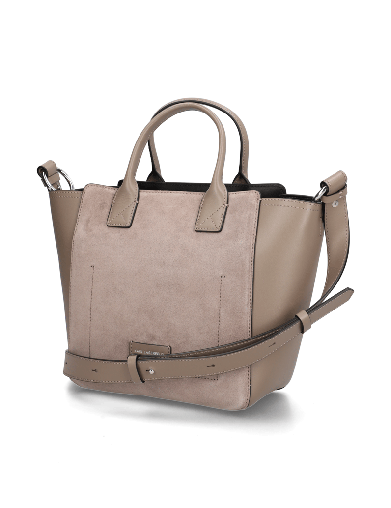 KARL-LAGERFELD-K/DAILY-SM-TOTE-SUEDE-bež