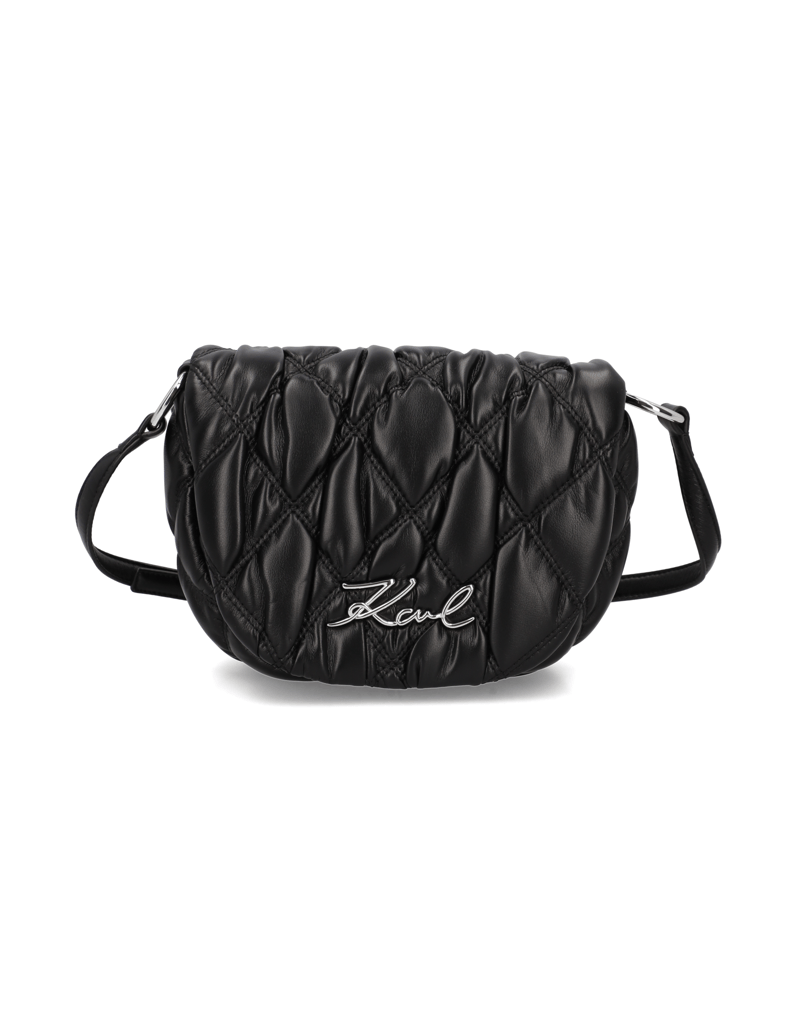 KARL-LAGERFELD-torbica-čez-ramo-črna